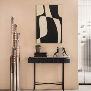 KARE Design Canvas Classic Shape Blacky 60x90cm