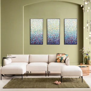 KARE Design Canvas Konfetti (3/Set) 240x160cm