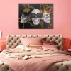 KARE Design Canvas Skull Gang 90x120cm
