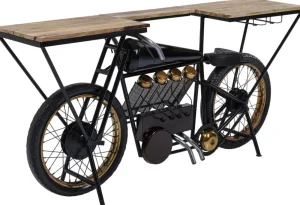 KARE Design Console Motorbike Zwart