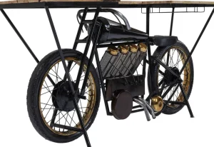 KARE Design Console Motorbike Zwart