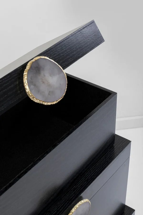 KARE Design Deco Box Nifty Black (3/Set)