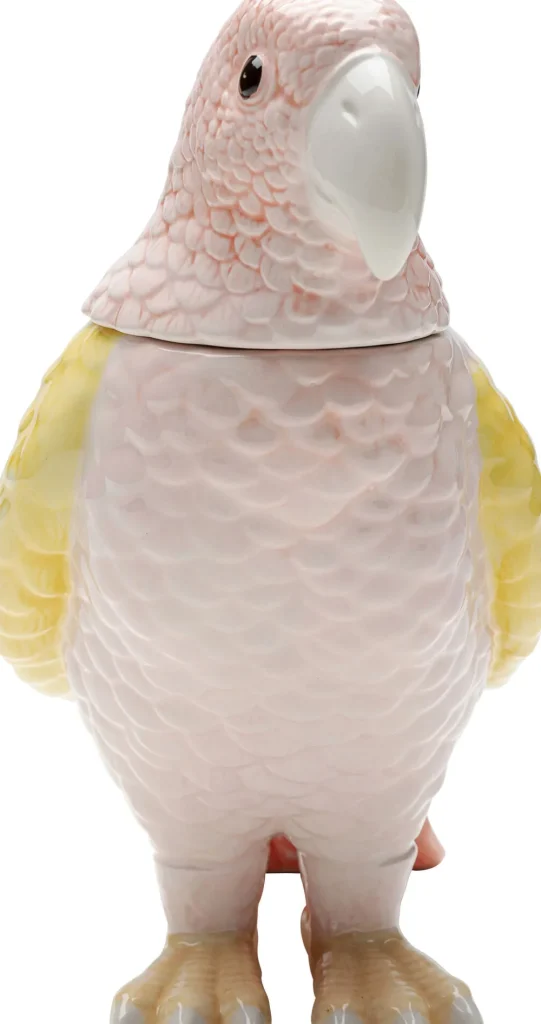 KARE Design Deco Kan Exotic Bird Giallo 23cm