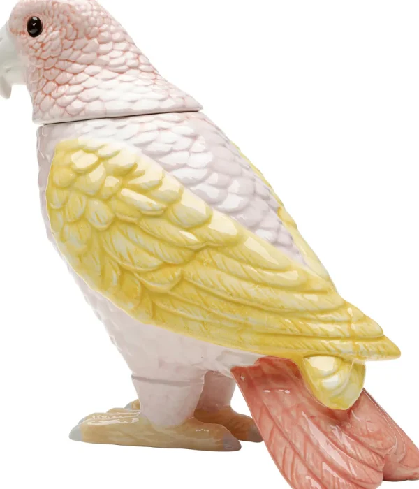 KARE Design Deco Kan Exotic Bird Giallo 23cm