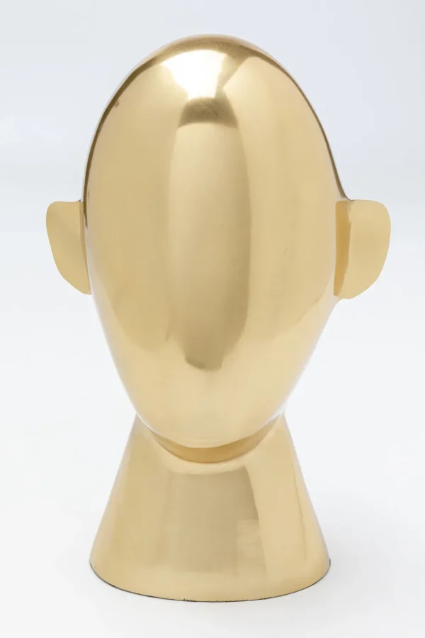 KARE Design Decofiguur Abstract Face Gold 28cm
