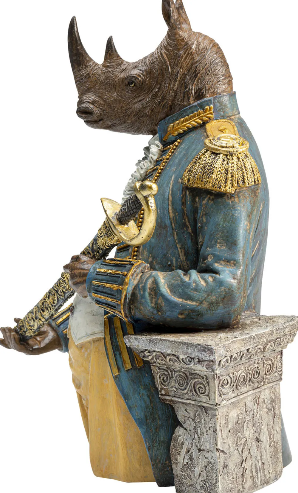 decofiguur_angry_sir_rhino_2.webp KARE Design Decofiguur Angry Sir Rhino