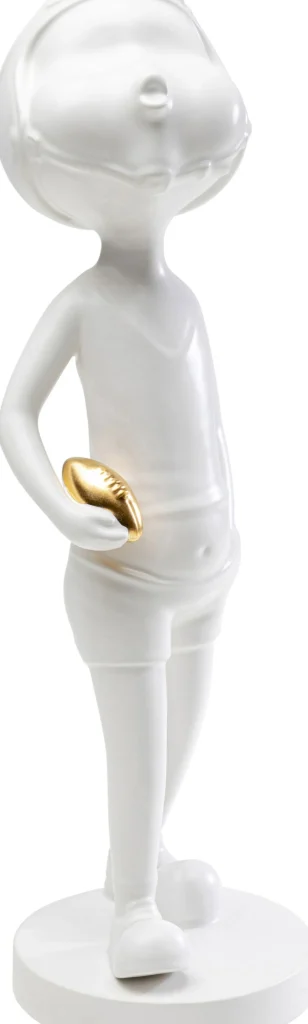 KARE Design Decofiguur Ball Girl White 41cm