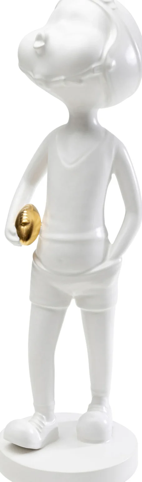 KARE Design Decofiguur Ball Girl White 41cm