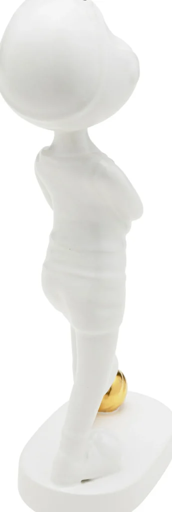KARE Design Decofiguur Ball Girl White 29cm