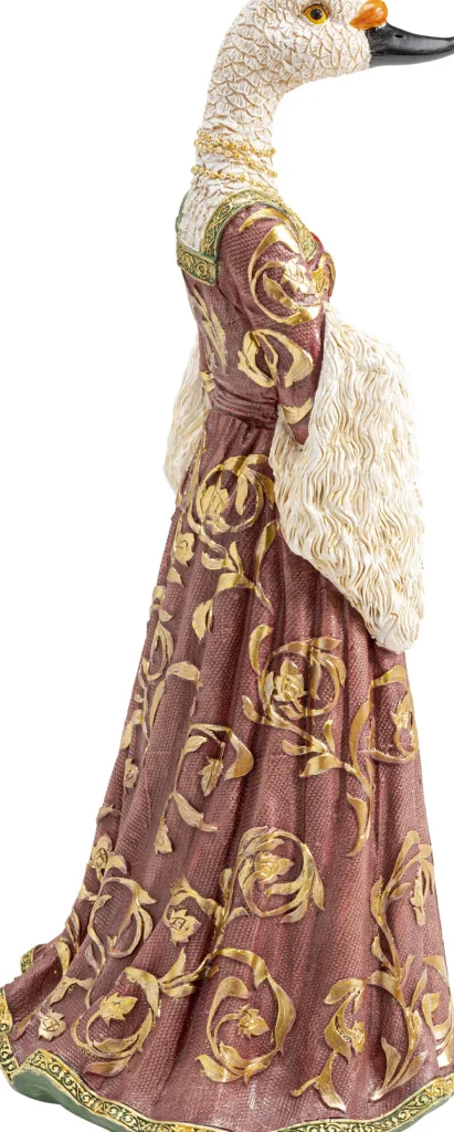 KARE Design Decofiguur Bird Lady Duck White 31cm