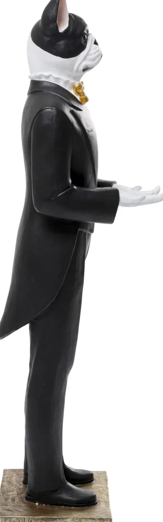 KARE Design Decofiguur Butler Dog Alfred 159cm