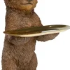 KARE Design Decofiguur Butler Standing Bear 35cm