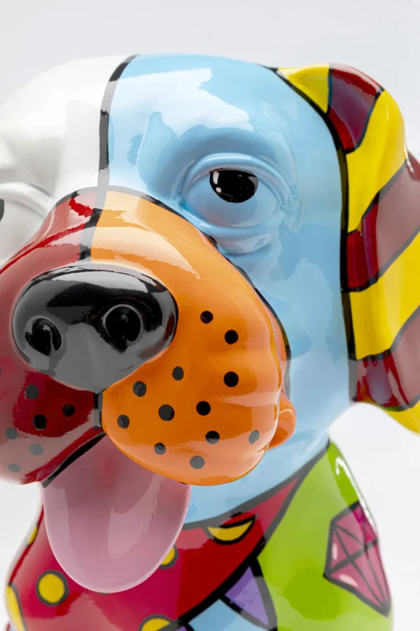 KARE Design Decofiguur Dog Patchwork 35cm