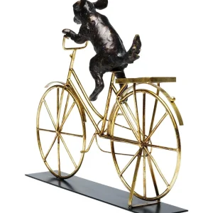 KARE Design Decofiguur Dog With Bicycle