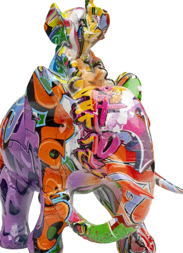KARE Design Decofiguur Elefant Dumbo Uno Graffiti