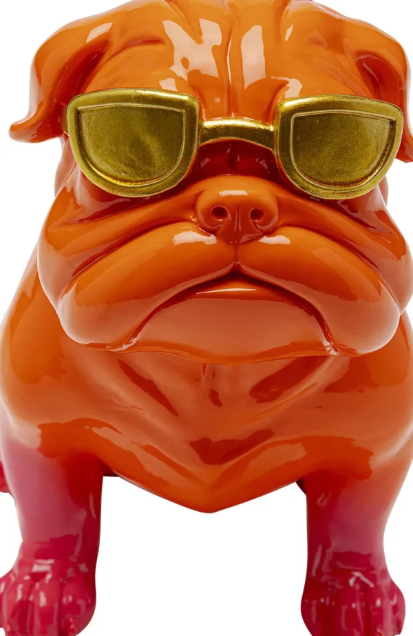 KARE Design Decofiguur Fashion Dog Pink 37cm