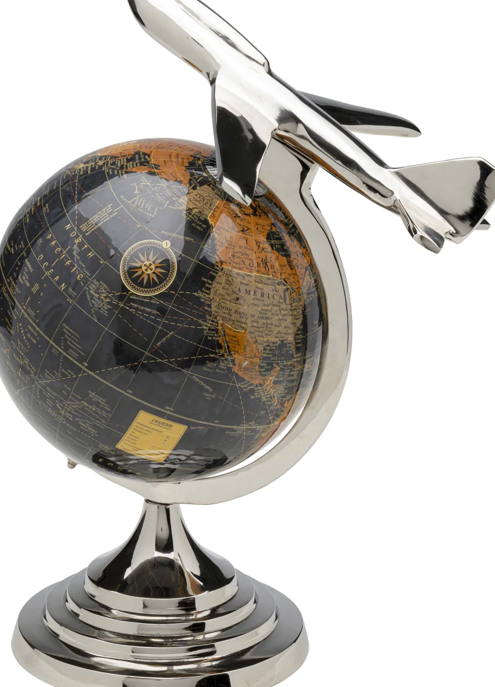 decofiguur_globe_top_plane_cm_1.webp KARE Design Decofiguur Globe Top Plane 39cm