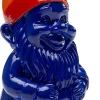 KARE Design Decofiguur Gnome Standing Rainbow Blauw 21cm