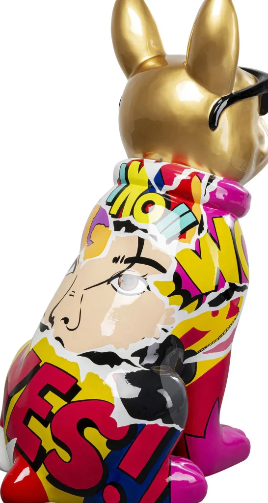 KARE Design Decofiguur Graffiti Dog 20cm