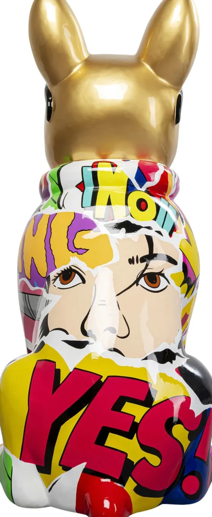 KARE Design Decofiguur Graffiti Dog 152cm