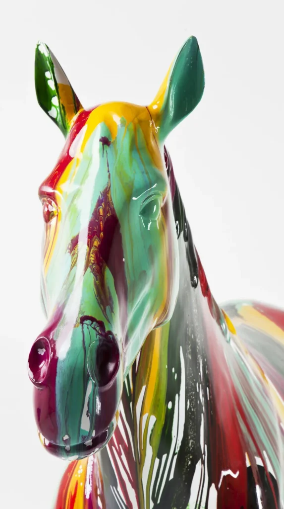 KARE Design Decofiguur Horse Colore