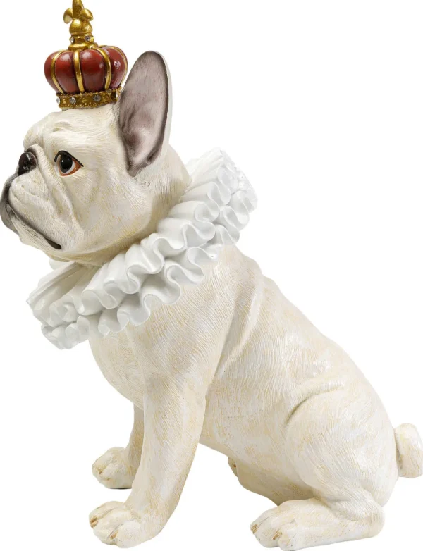 KARE Design Decofiguur King Dog White 33cm