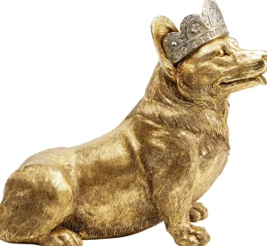 KARE Design Decofiguur Royal Sitting Corgi