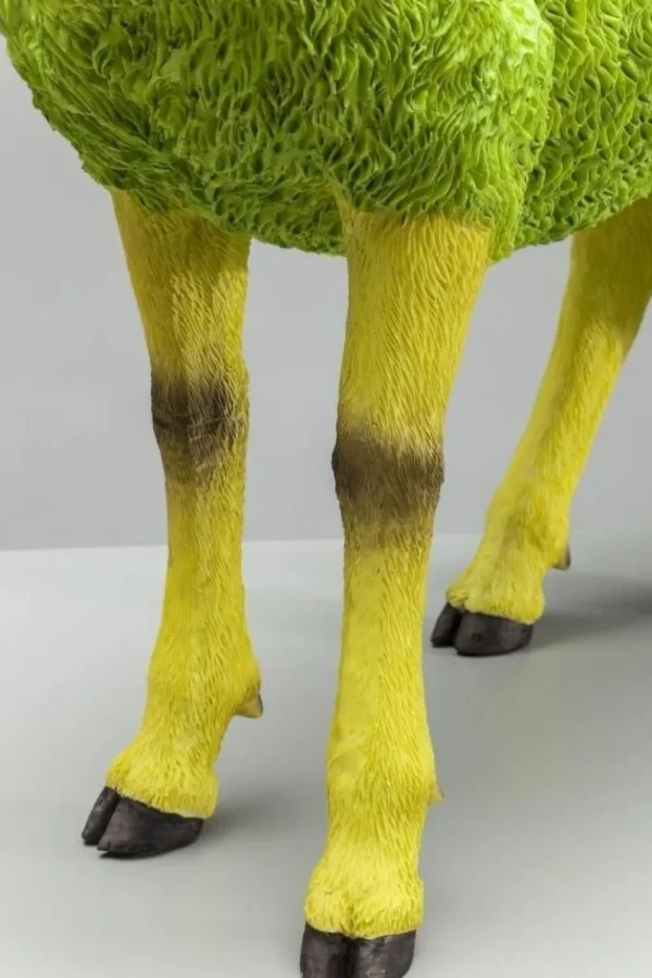 KARE Design Decofiguur Sheep Colore Groen