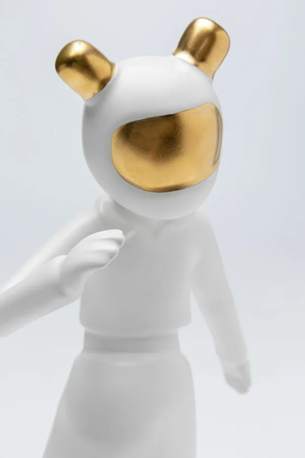 KARE Design Decofiguur Skating Astronaut White 33cm