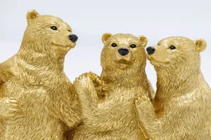 KARE Design Decofiguur Tipsy Dancing Bears 14cm