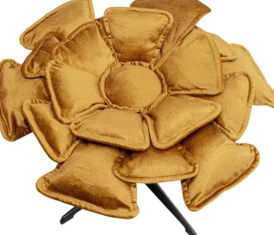 KARE Design Draaibare Fauteuil + Hocker Blossom