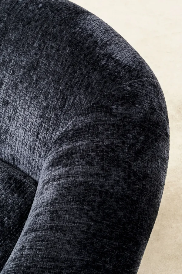 KARE Design Draaibare Fauteuil Ciao Midnight