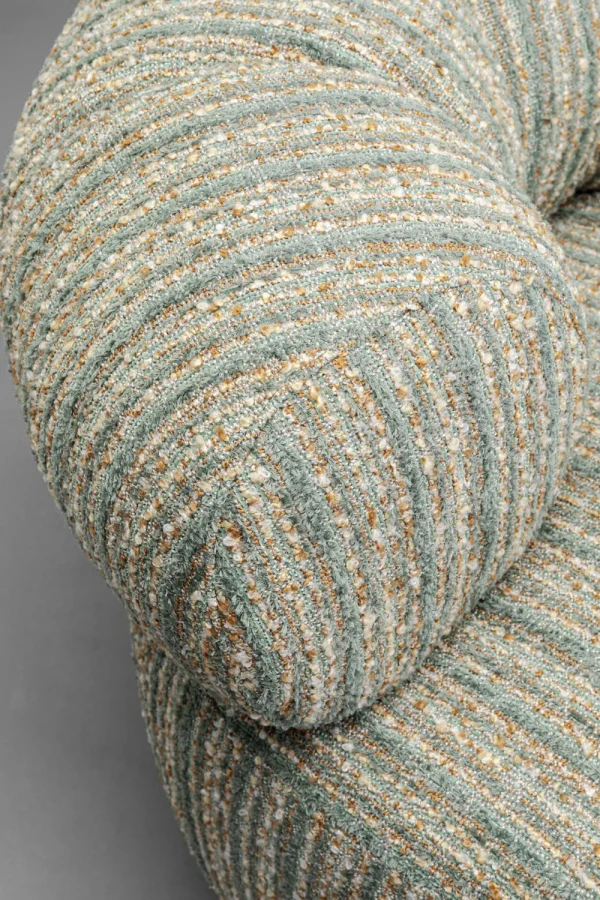 KARE Design Draaibare Fauteuil Couture Stripes Blue