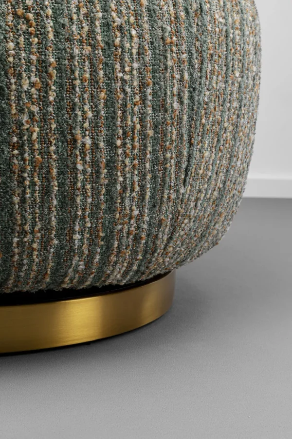 KARE Design Draaibare Fauteuil Couture Stripes Blue