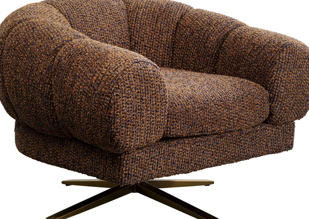 draaibare_fauteuil_janno_brown_0.webp KARE Design Draaibare Fauteuil Janno Brown
