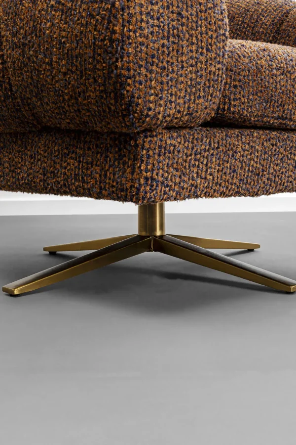 KARE Design Draaibare Fauteuil Janno Brown
