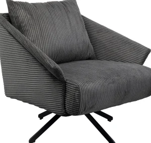KARE Design Draaibare Fauteuil Milo Grey