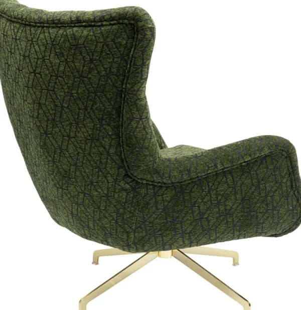 KARE Design Draaifauteuil Bellini Green
