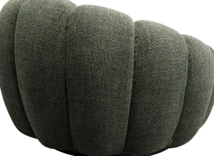 KARE Design Draaifauteuil Peppo Bloom Melange Green