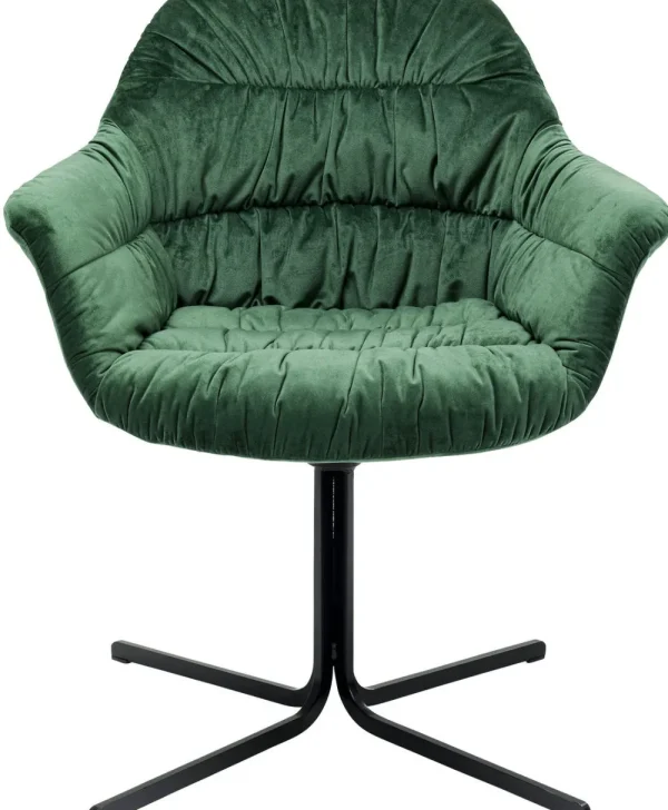 KARE Design Draaistoel Colmar Groen