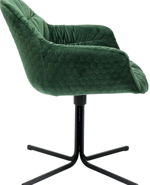 KARE Design Draaistoel Colmar Groen