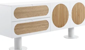 KARE Design Dressoir Atomic White 183x76cm