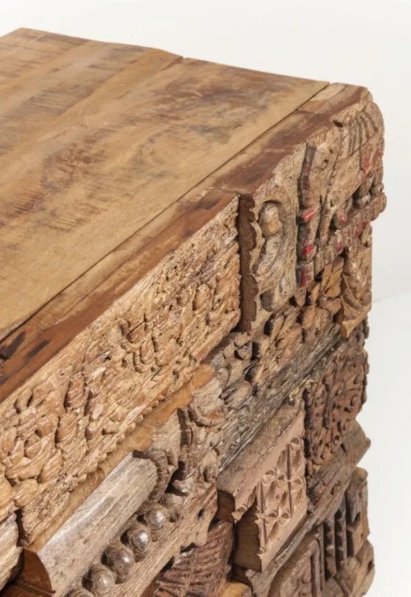 KARE Design Dressoir Shanti Surprise Puzzle Nature