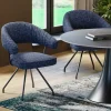 KARE Design Eetkamerstoel Arabella Blue