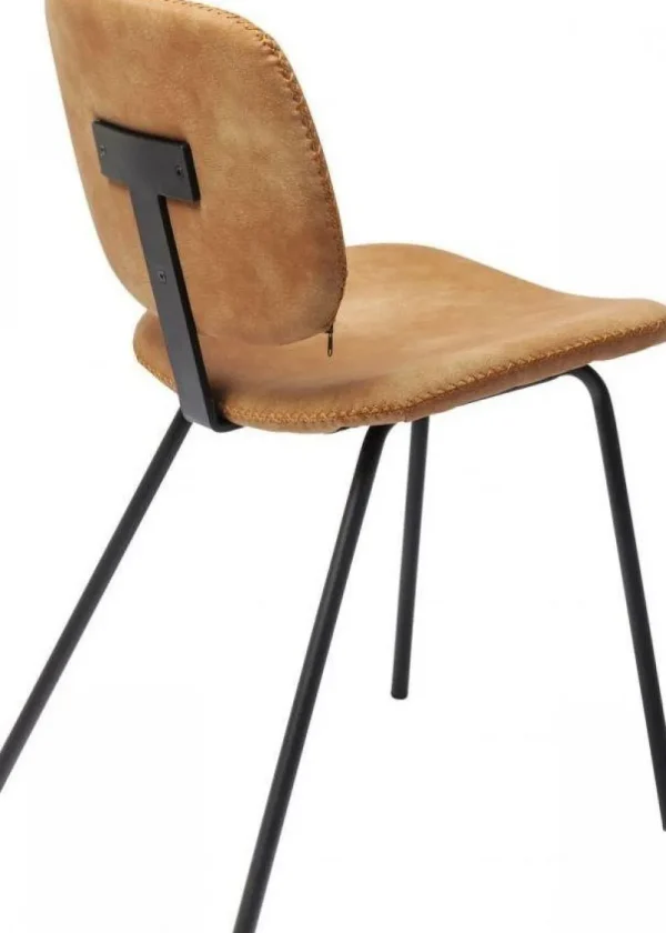 KARE Design Eetkamerstoel Barber Oranje