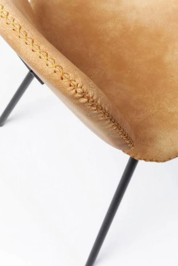 KARE Design Eetkamerstoel Barber Oranje