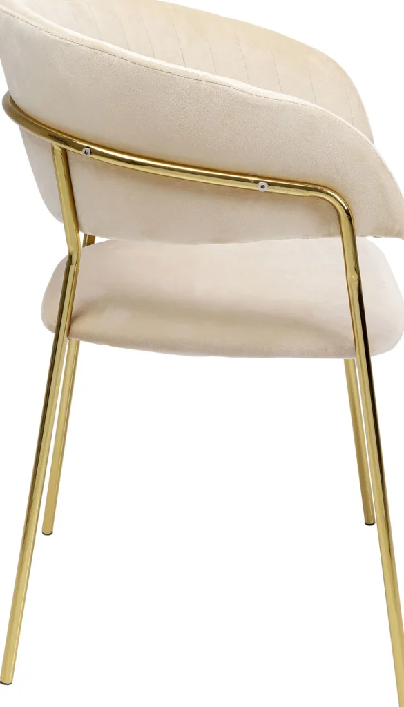 KARE Design Eetkamerstoel Belle Creme (2-delig)