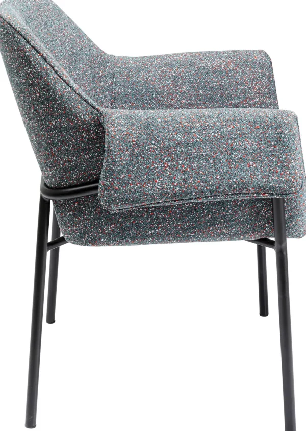 KARE Design Eetkamerstoel Bess Grey Flitter