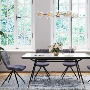 KARE Design Eetkamerstoel Butterfly Donkergrijs