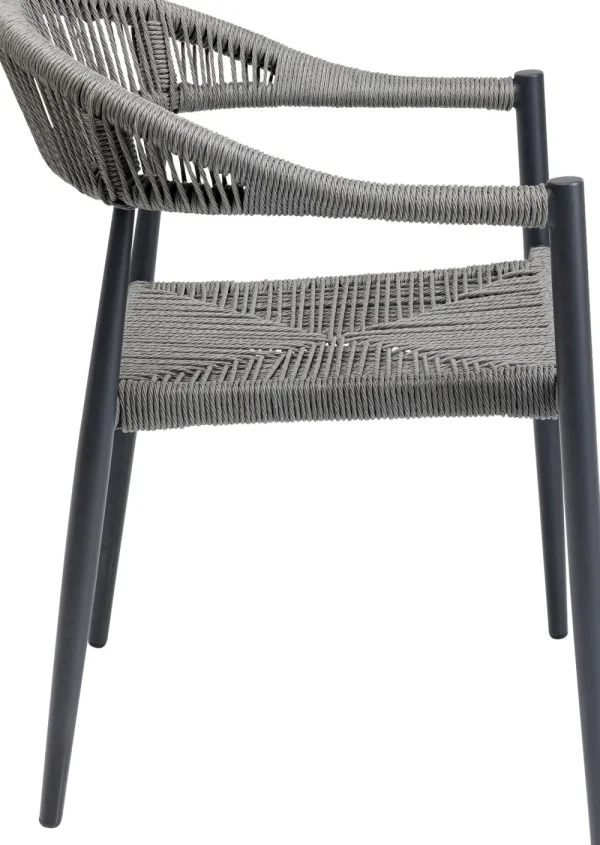 KARE Design Eetkamerstoel Cala Pi Grey